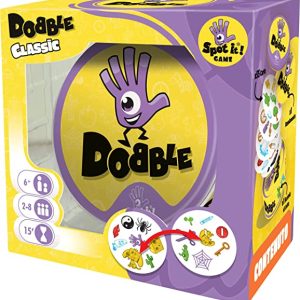 Asmodee – Dobble – Divertente Gioco da Tavolo per Tutta la Famiglia, 2-8 Giocatori, 6+ Anni, Edizione in Italiano