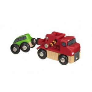 TOW TRUCK ferrovia CARRO ATTREZZI trenini in legno BRIO età 3+