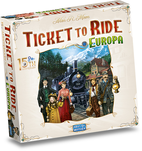 TICKET TO RIDE EUROPA 15° ANNIVERSARIO - immagine 2